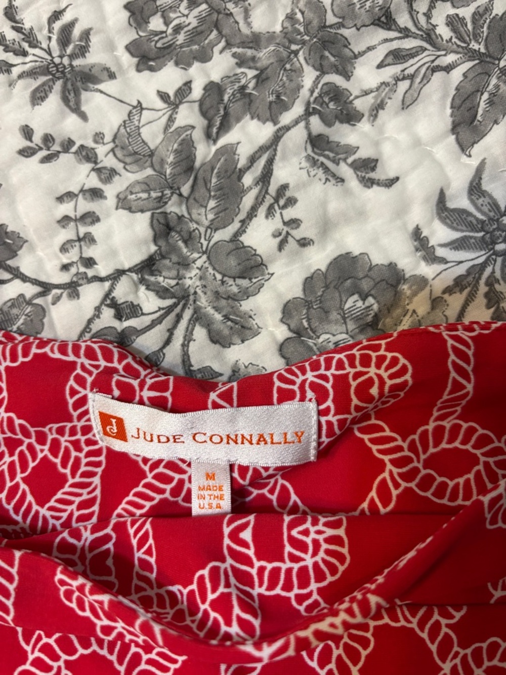 Jude Connally Red Rope-Print Mini Skort - Picture 5 of 7